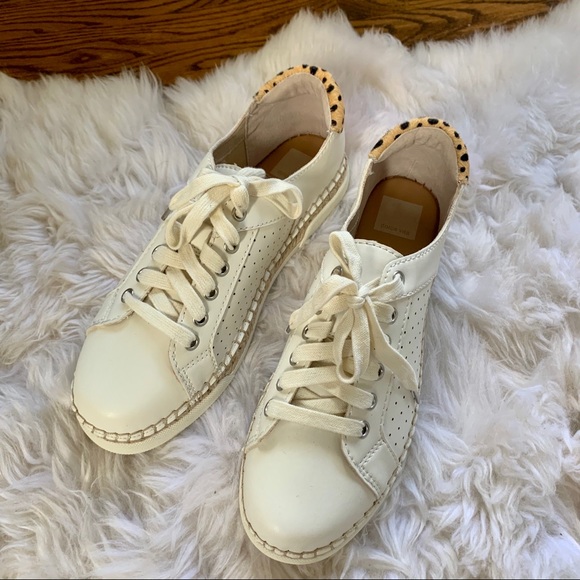 DOLCE VITA Morris Off White Leather Sneakers | 10 - Picture 6 of 9